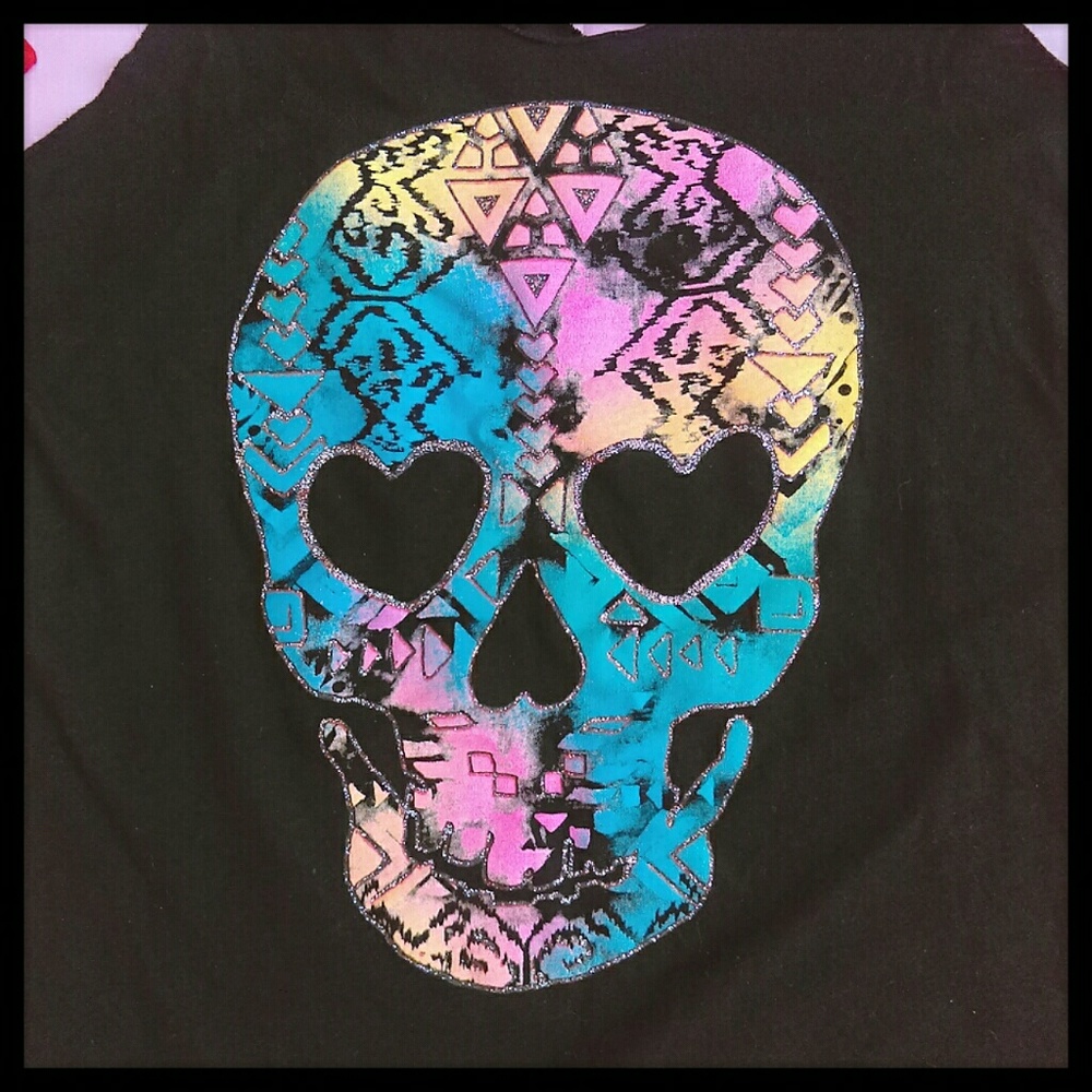 DIY Style Racer Back Skull Tank - Picture 2 of 3